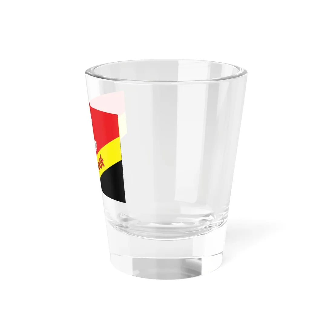 Flag Zanevka Leningrad oblast (Russia) Shot Glass 1.5oz - Go Mug Yourself