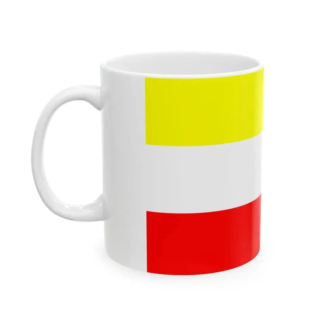 Flaga pow szamotulski (Poland) White Coffee Mug - Go Mug Yourself
