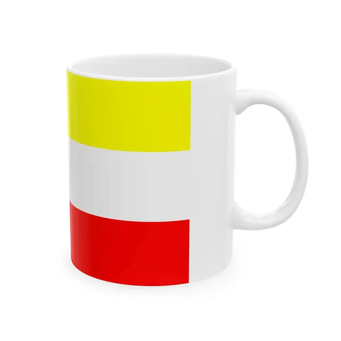 Flaga pow szamotulski (Poland) White Coffee Mug - Go Mug Yourself