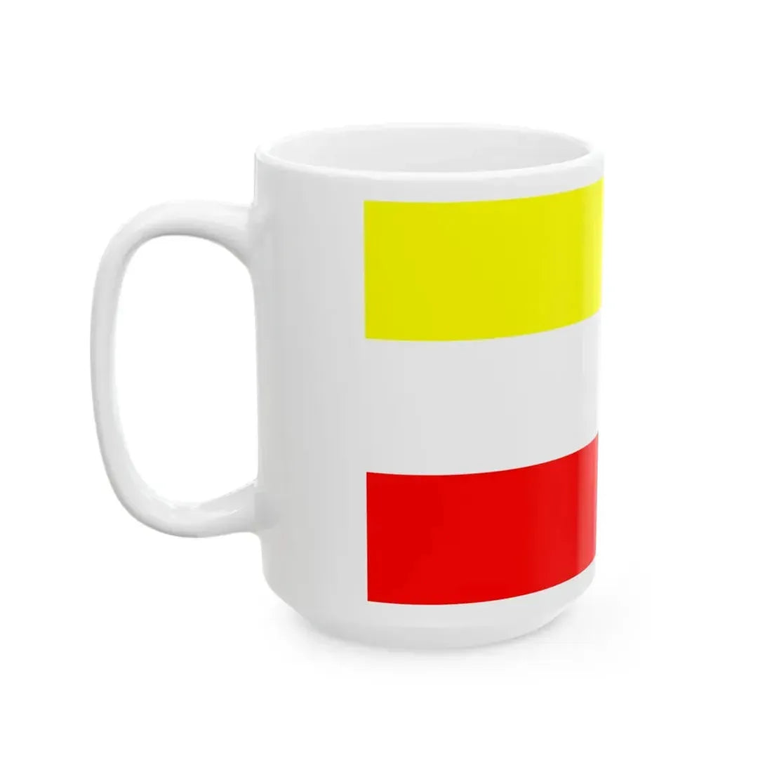 Flaga pow szamotulski (Poland) White Coffee Mug - Go Mug Yourself