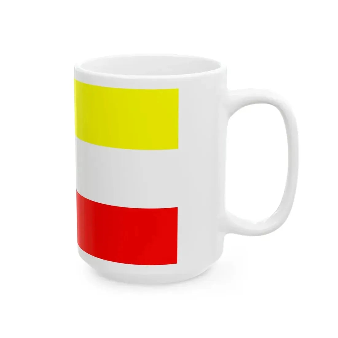 Flaga pow szamotulski (Poland) White Coffee Mug - Go Mug Yourself