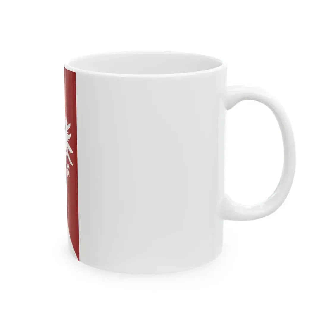Flaga Powstania Wielkopolskiego (Poland) White Coffee Mug - Go Mug Yourself