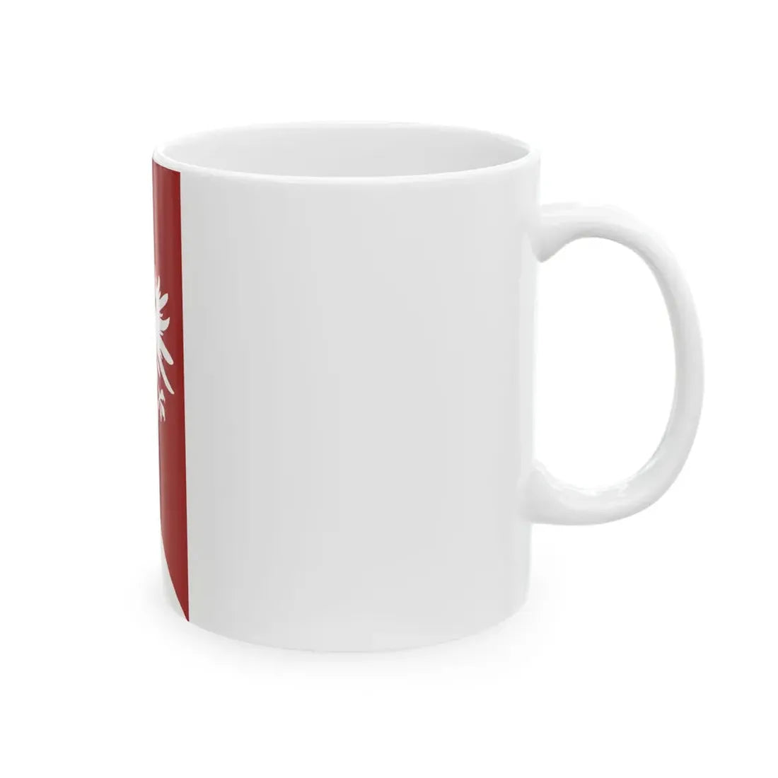 Flaga Powstania Wielkopolskiego (Poland) White Coffee Mug - Go Mug Yourself