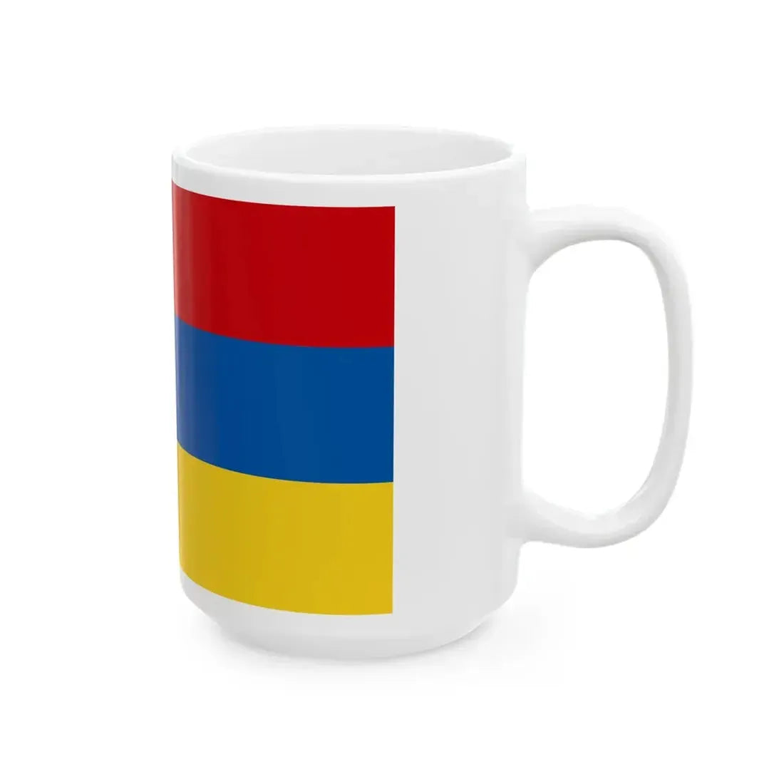 Flaga Zabrza (Poland) White Coffee Mug - Go Mug Yourself