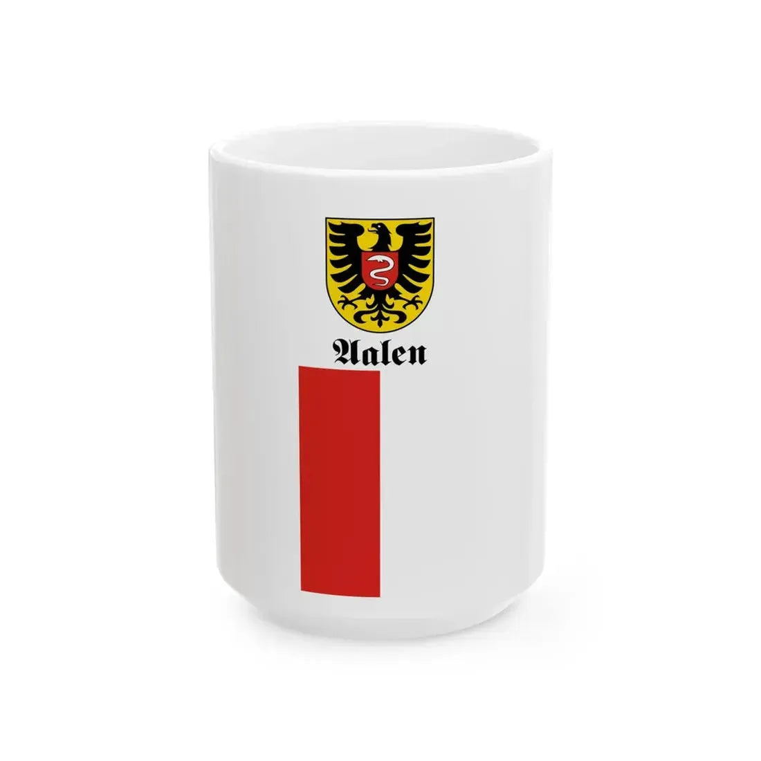 Flagge Aalen (Germany) White Coffee Mug 15oz - Go Mug Yourself