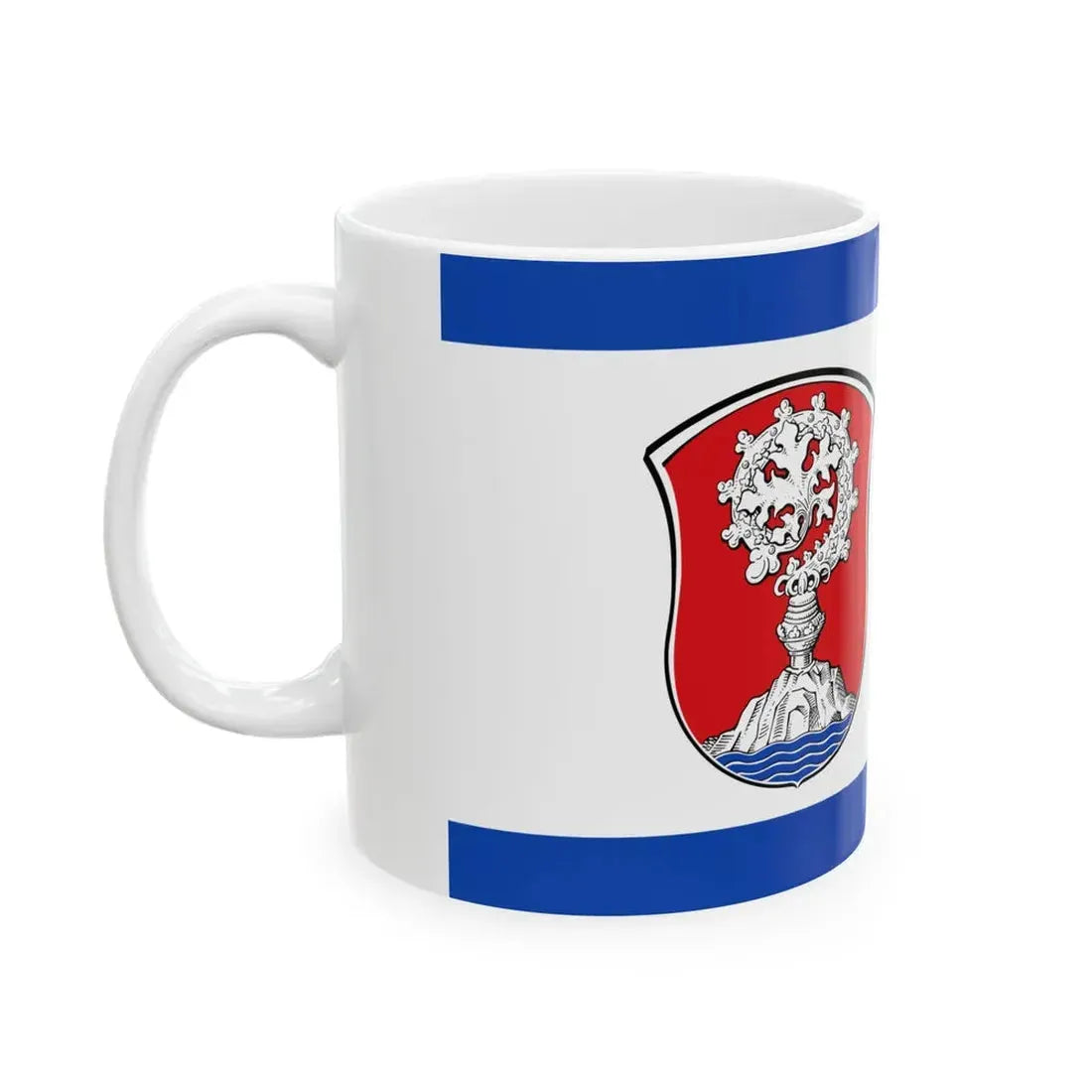 Flagge Abtsteinach (Germany) White Coffee Mug - Go Mug Yourself