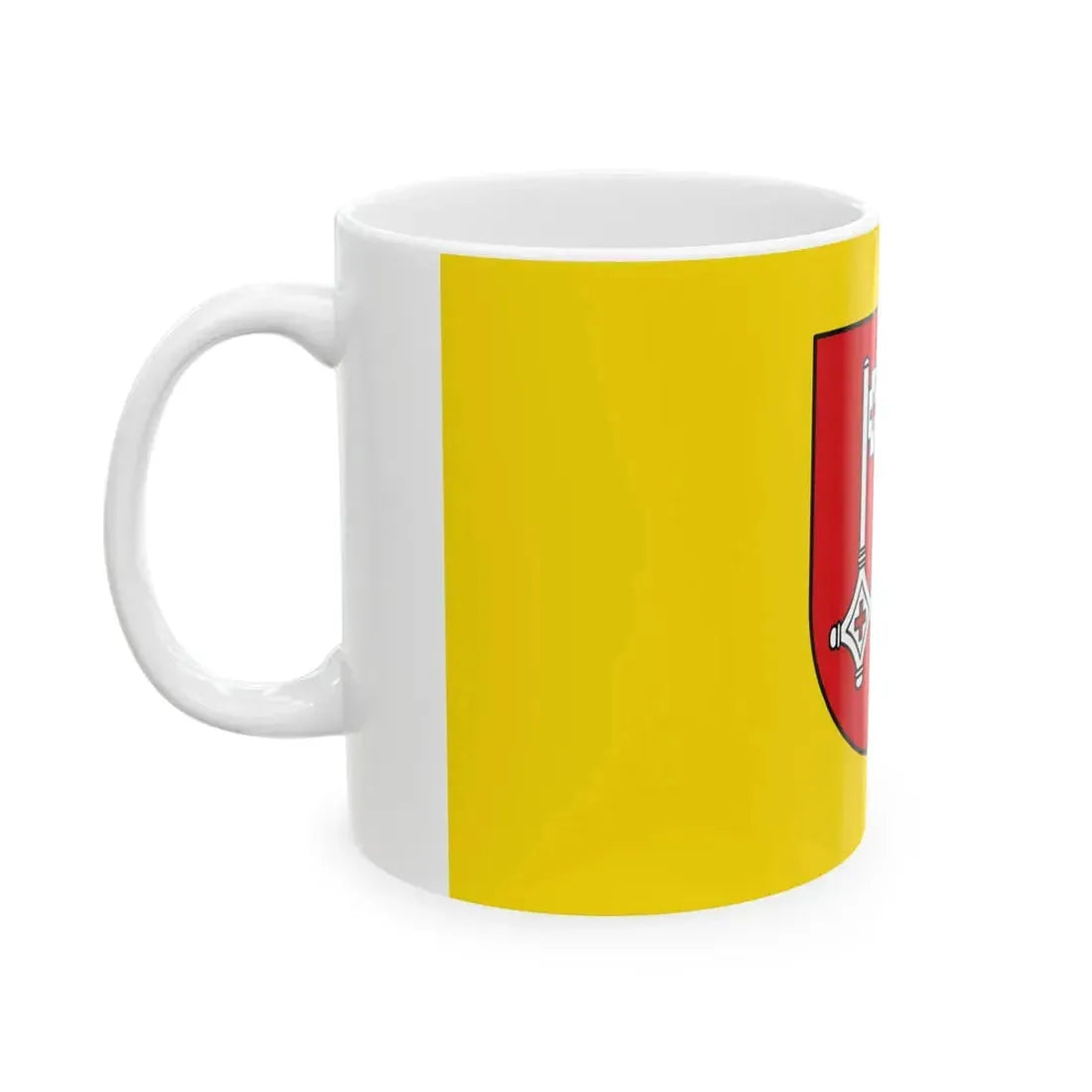 Flagge Achim (Germany) White Coffee Mug - Go Mug Yourself