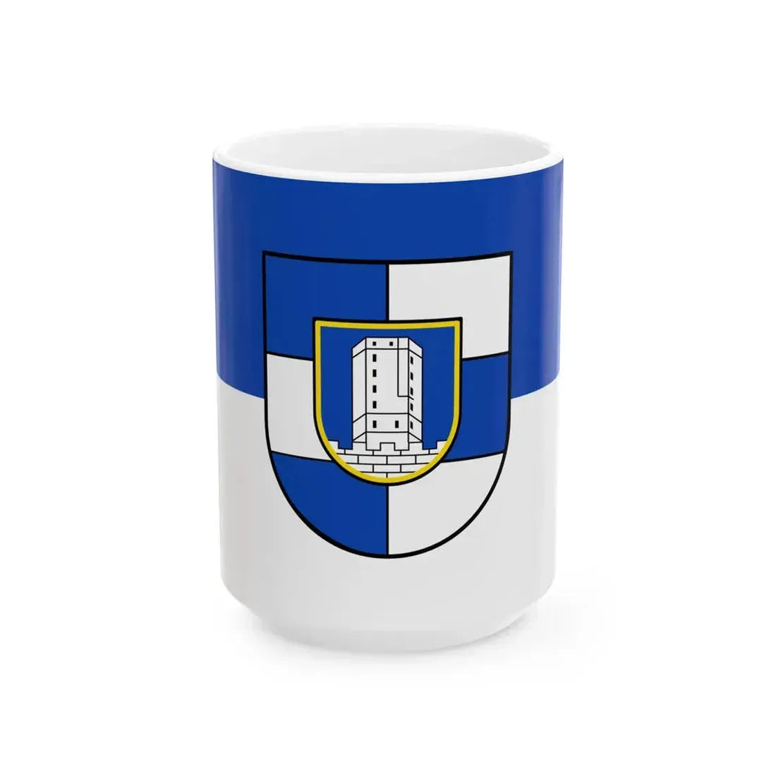 Flagge Adelebsen (Germany) White Coffee Mug 15oz - Go Mug Yourself