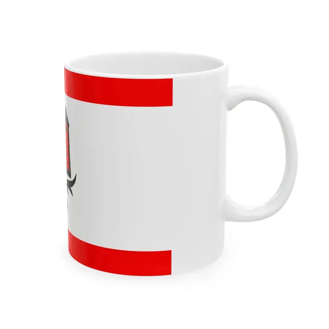 Flagge Ahrensburg (Germany) White Coffee Mug - Go Mug Yourself