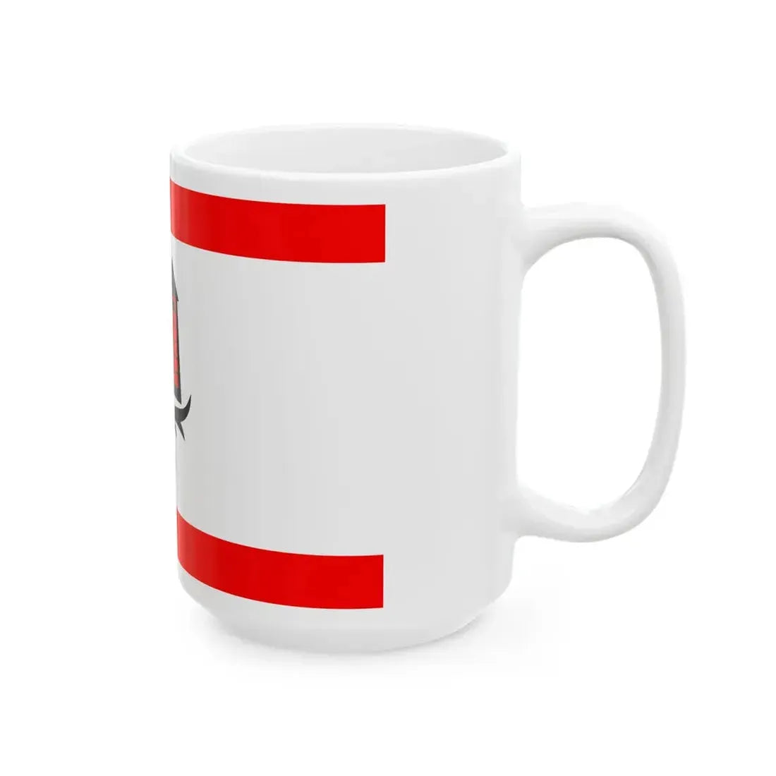Flagge Ahrensburg (Germany) White Coffee Mug - Go Mug Yourself