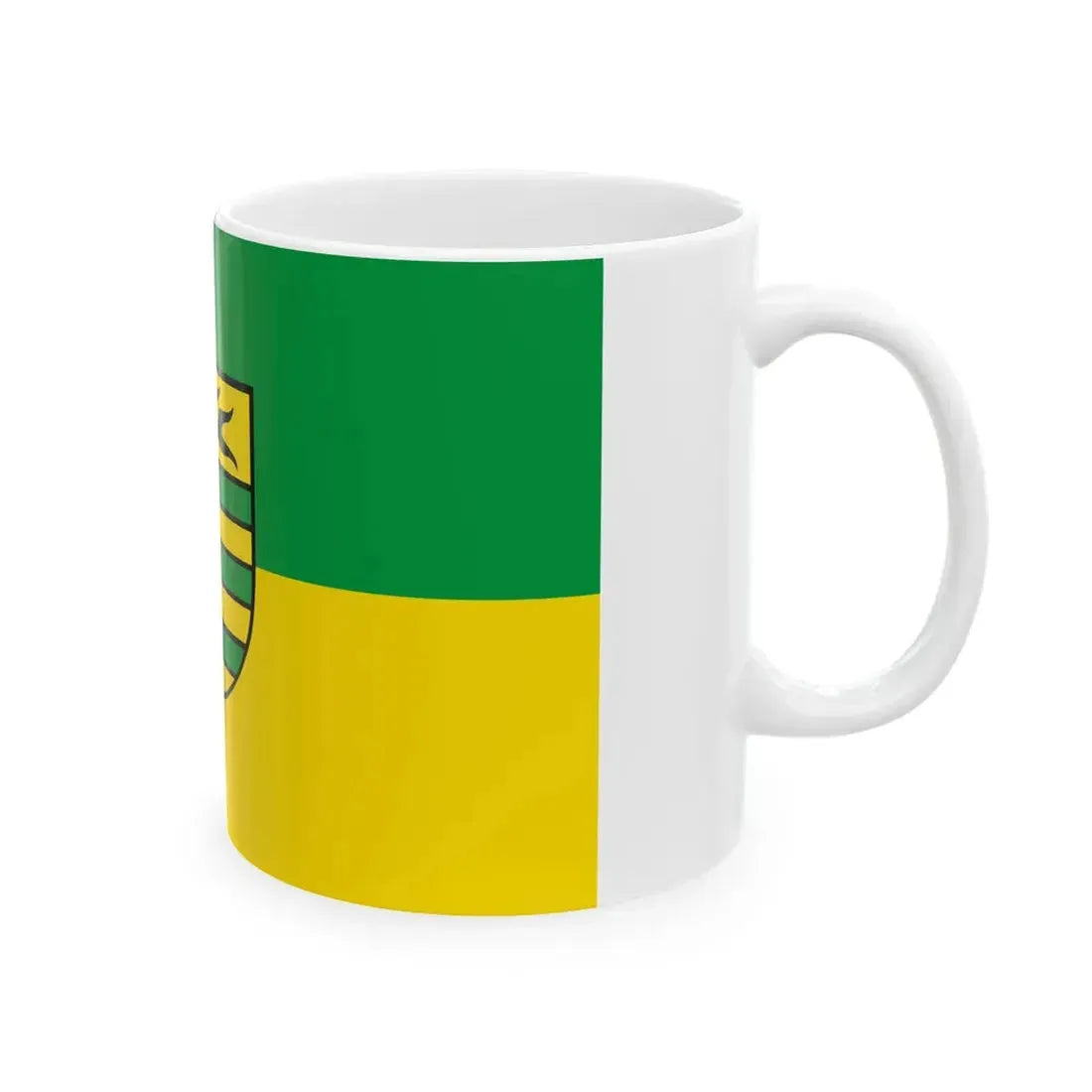 Flagge Aichtal (Germany) White Coffee Mug - Go Mug Yourself