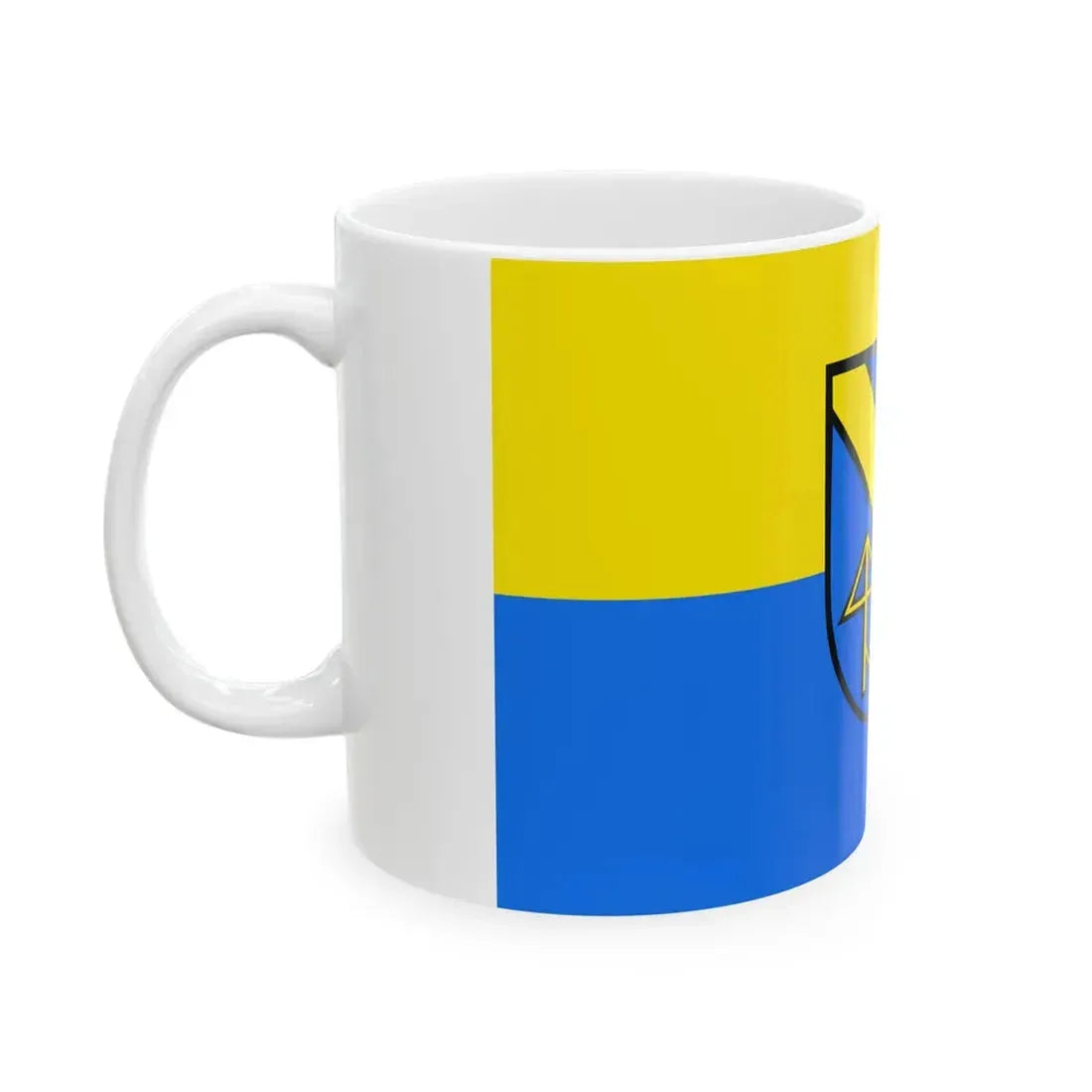 Flagge Aichwald (Germany) White Coffee Mug - Go Mug Yourself