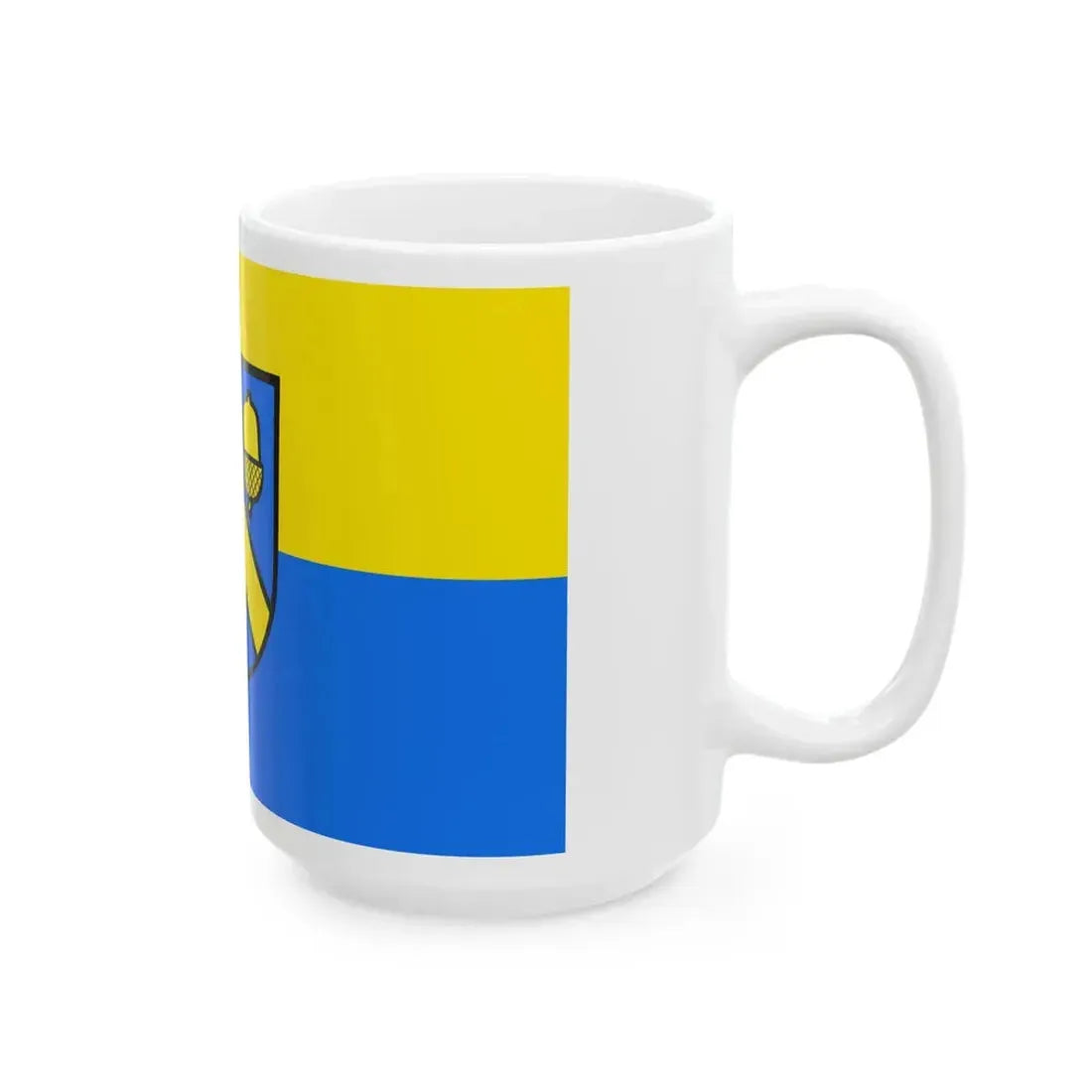 Flagge Aichwald (Germany) White Coffee Mug - Go Mug Yourself