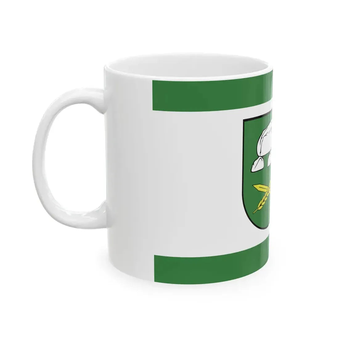 Flagge Albersdorf (Germany) White Coffee Mug - Go Mug Yourself