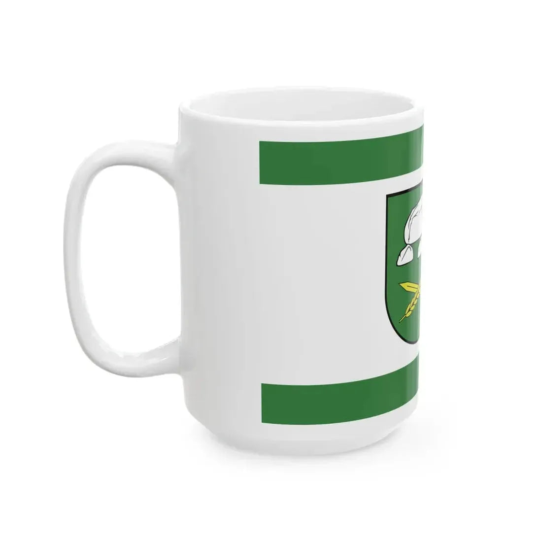 Flagge Albersdorf (Germany) White Coffee Mug - Go Mug Yourself