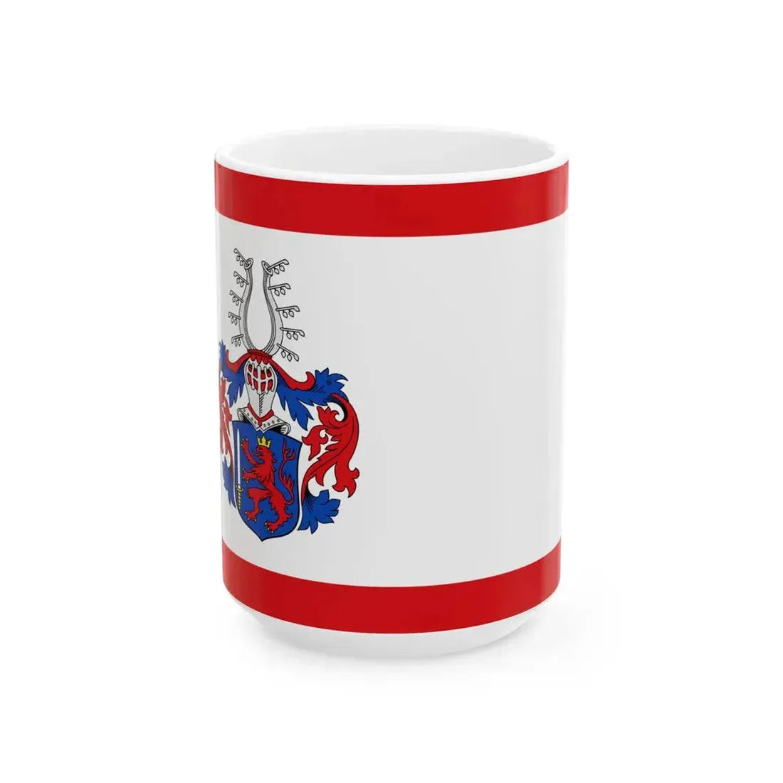 Flagge Alsfeld (Germany) White Coffee Mug 15oz - Go Mug Yourself