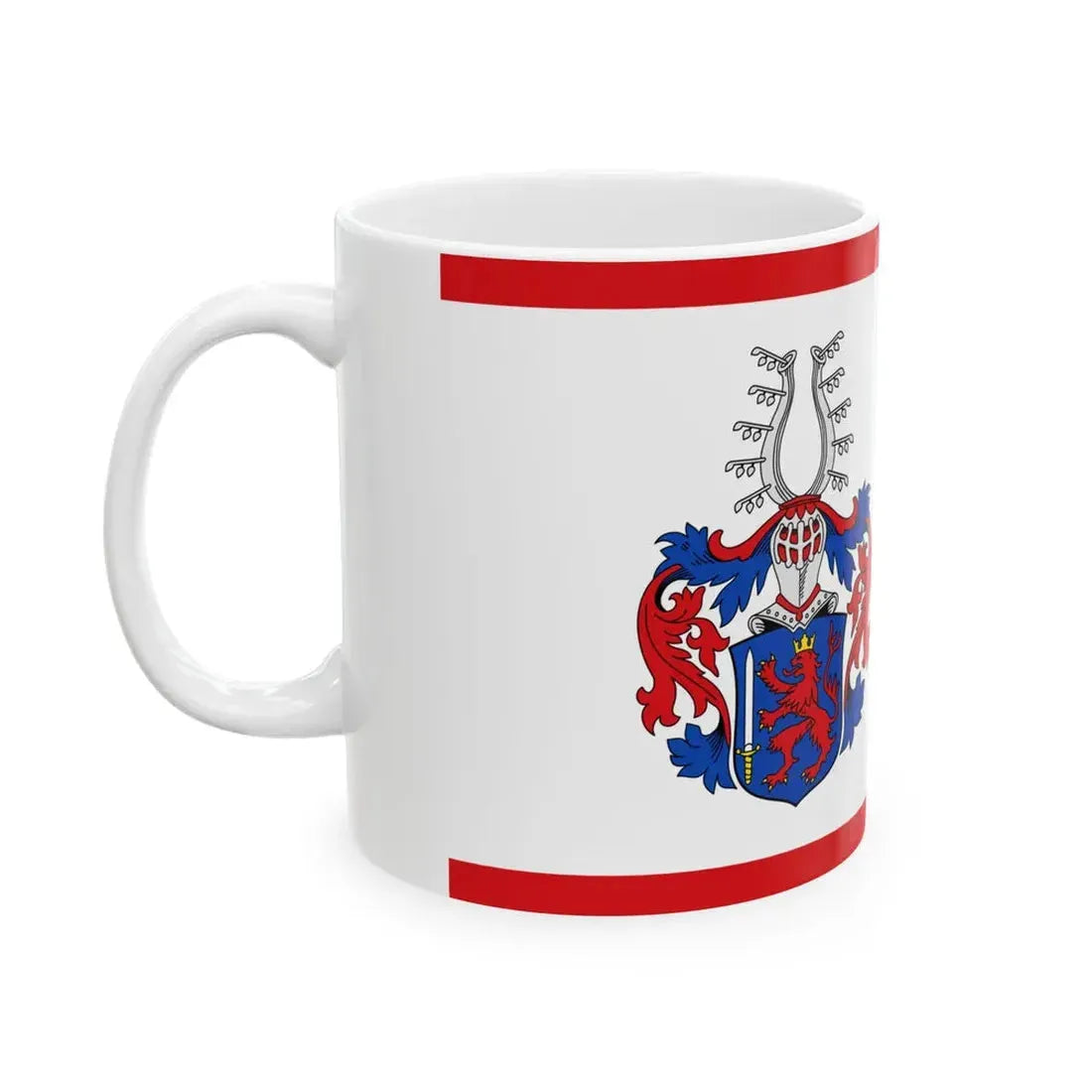 Flagge Alsfeld (Germany) White Coffee Mug - Go Mug Yourself