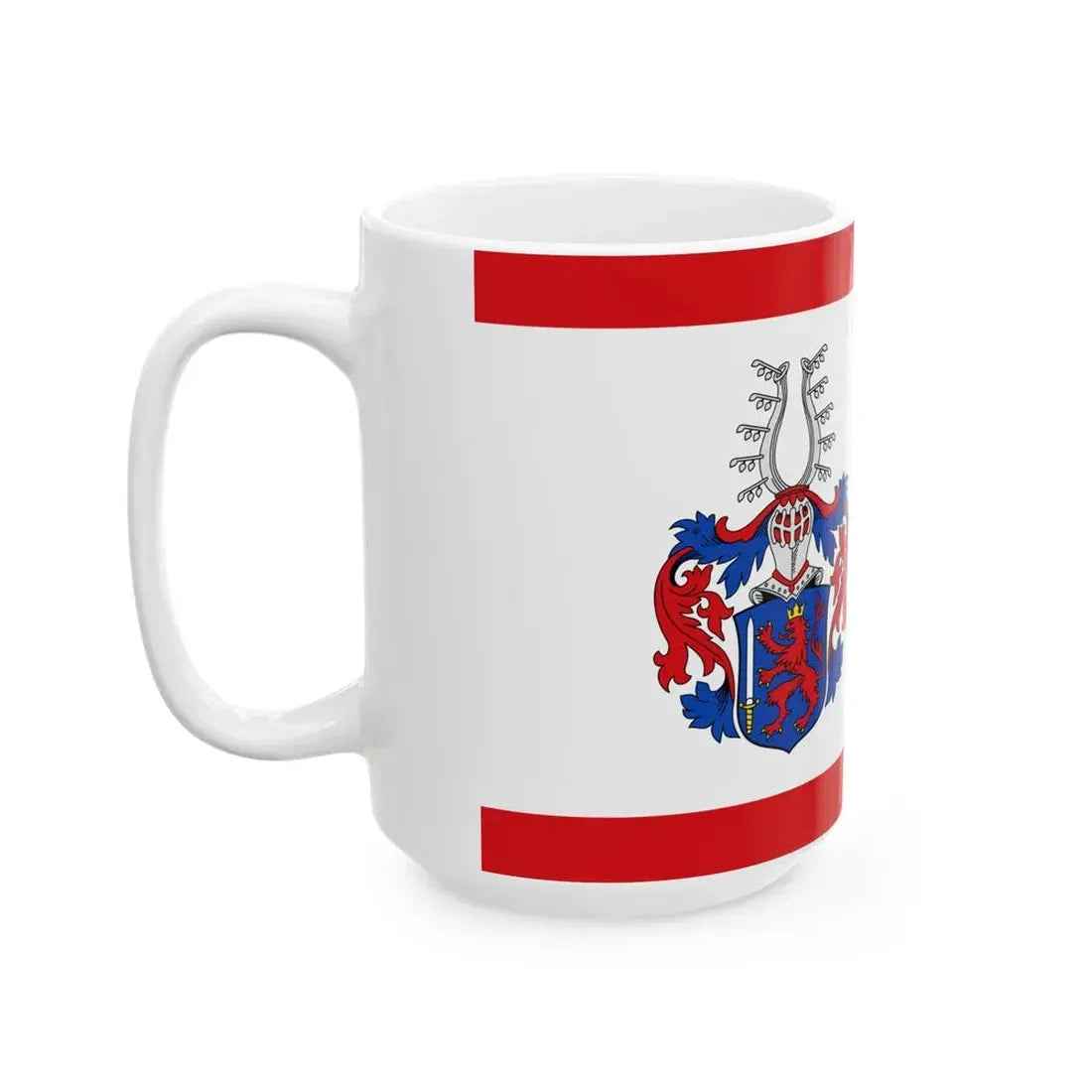 Flagge Alsfeld (Germany) White Coffee Mug - Go Mug Yourself