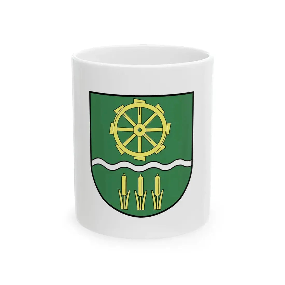 Flagge Alt Duvenstedt (Germany) White Coffee Mug 11oz - Go Mug Yourself