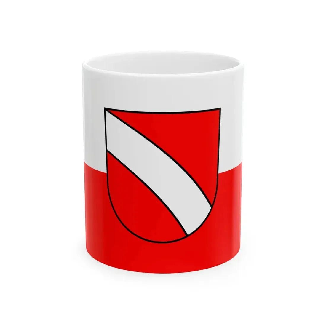 Flagge Altbach (Germany) White Coffee Mug 11oz - Go Mug Yourself