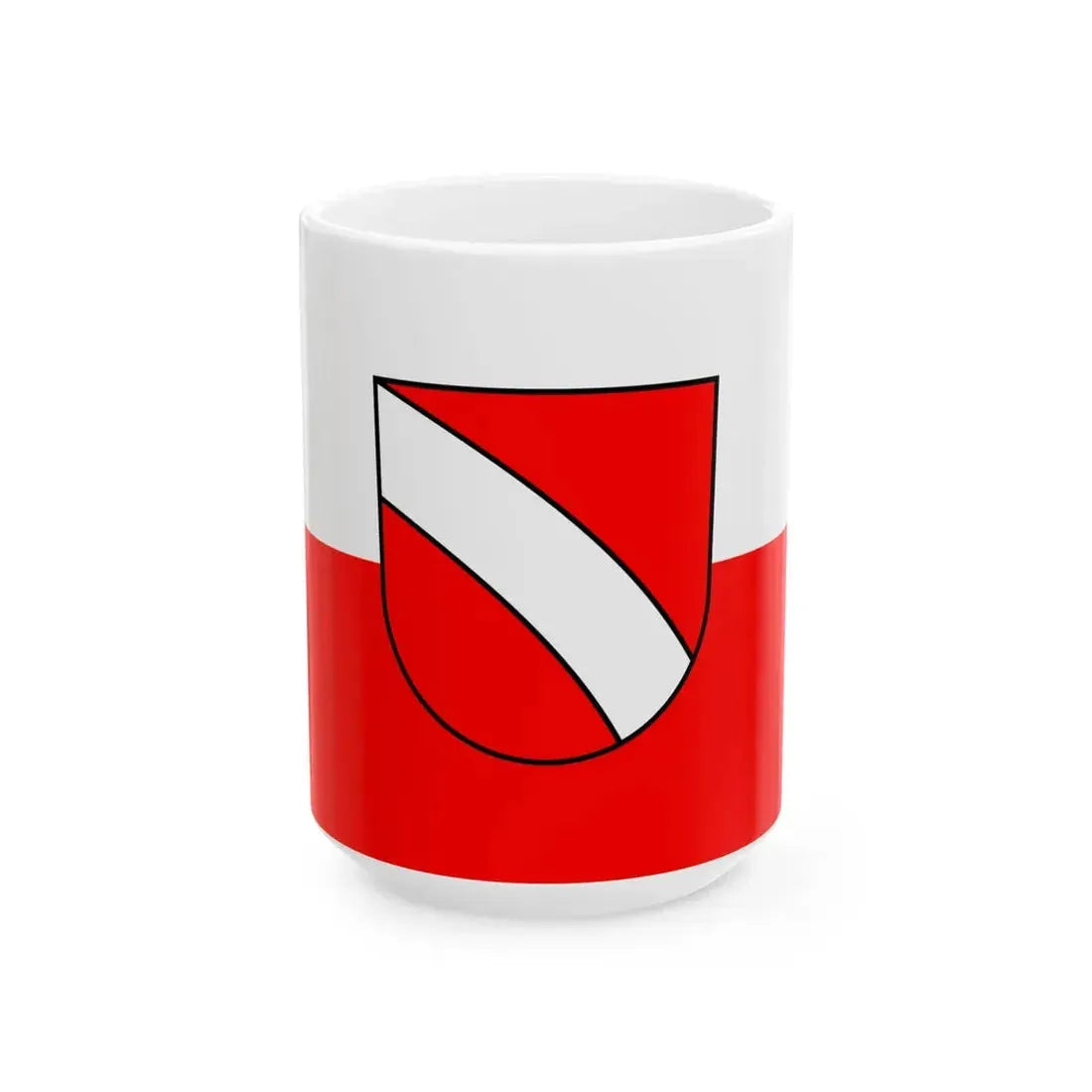 Flagge Altbach (Germany) White Coffee Mug 15oz - Go Mug Yourself
