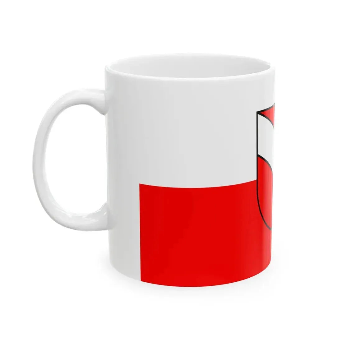 Flagge Altbach (Germany) White Coffee Mug - Go Mug Yourself