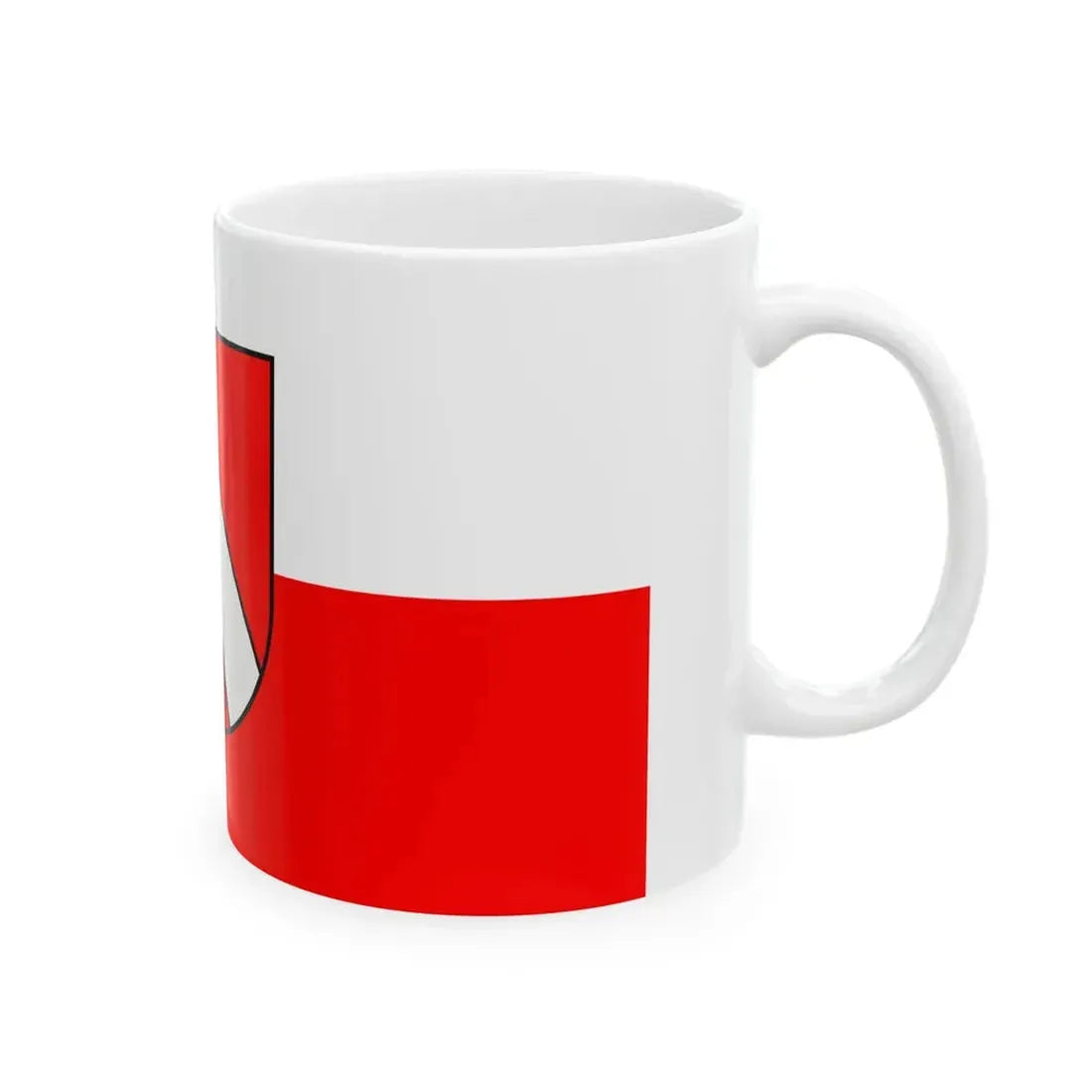 Flagge Altbach (Germany) White Coffee Mug - Go Mug Yourself