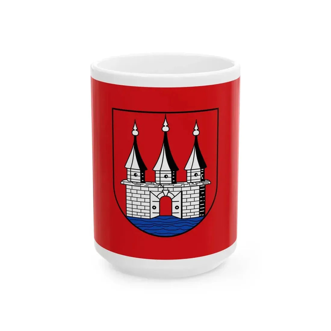 Flagge Altona (Germany) White Coffee Mug 15oz - Go Mug Yourself