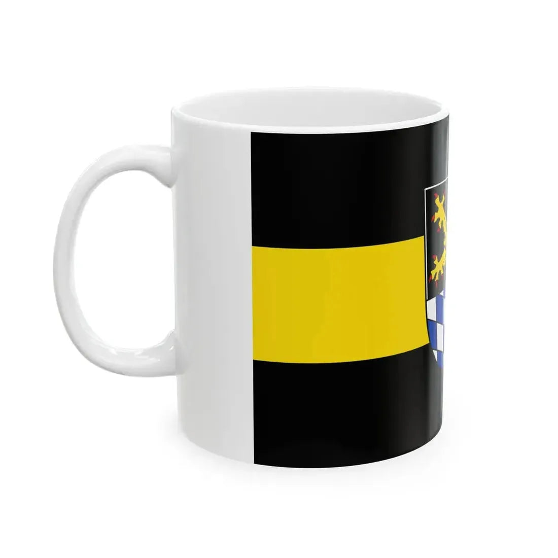 Flagge Amberg (Germany) White Coffee Mug - Go Mug Yourself