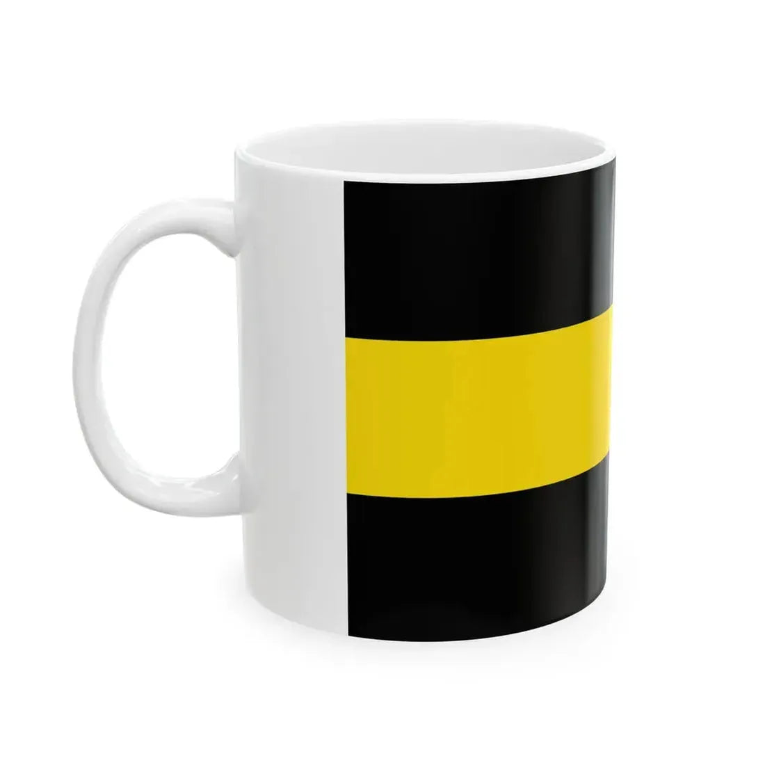 Flagge Amberg variant (Germany) White Coffee Mug - Go Mug Yourself