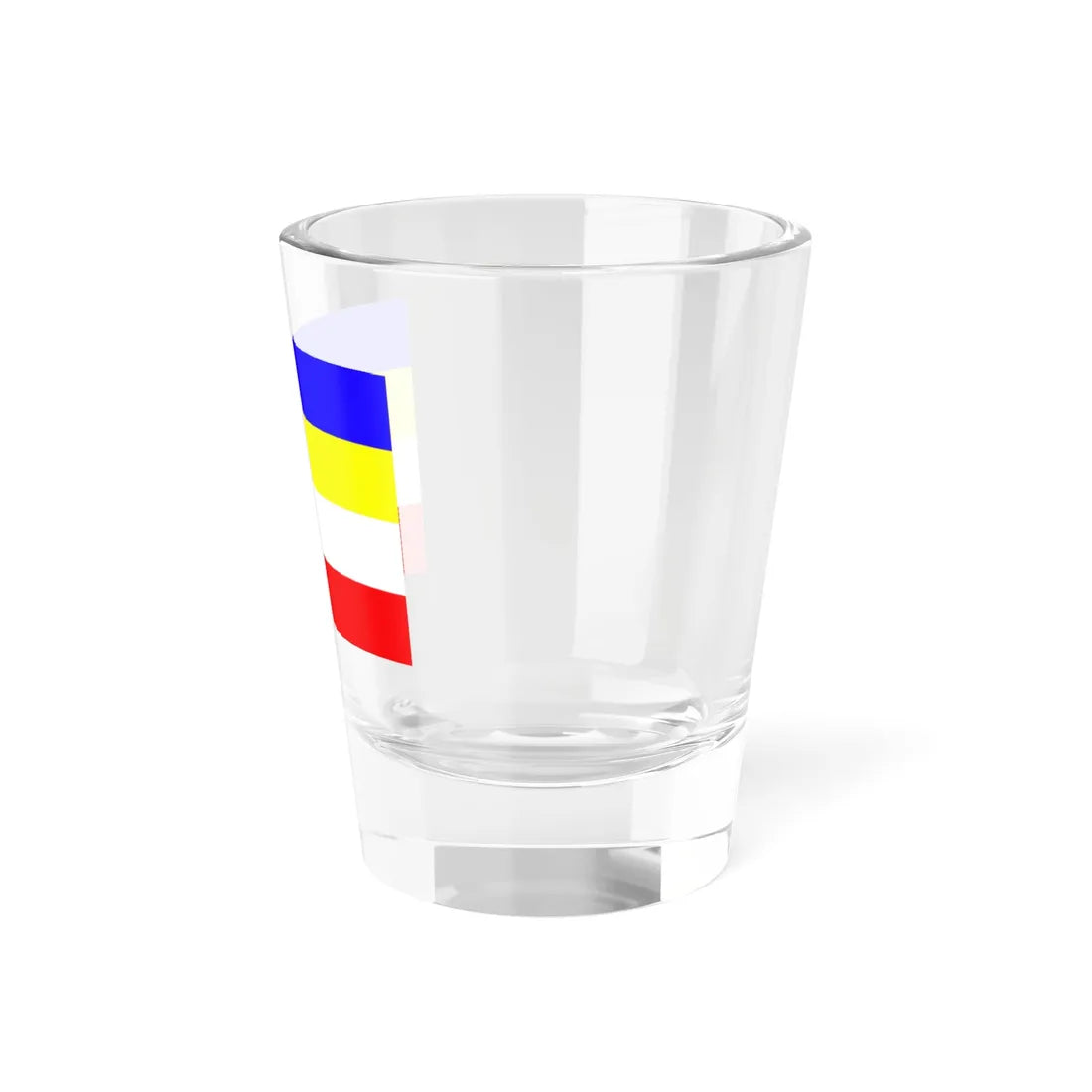 Flagge Amt Eiderstedt (Germany) Shot Glass 1.5oz - Go Mug Yourself