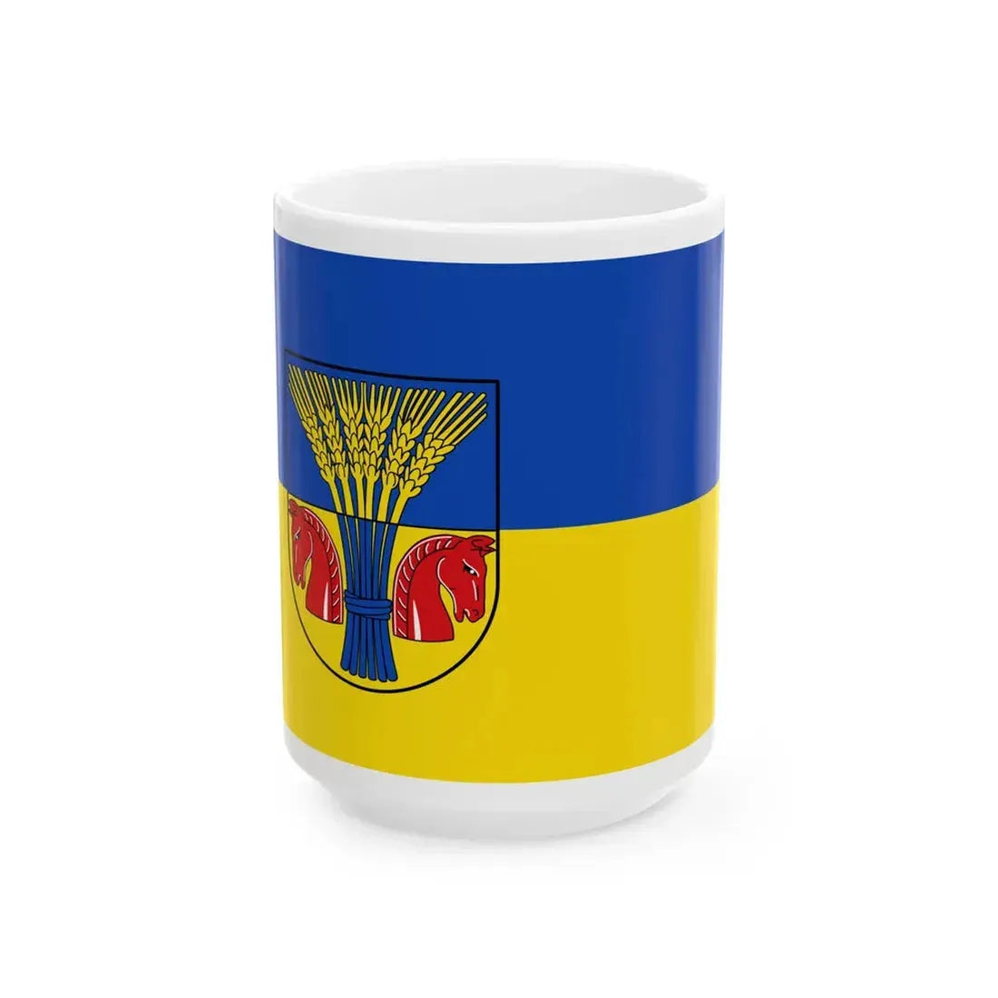 Flagge Andervenne (Germany) White Coffee Mug 15oz - Go Mug Yourself