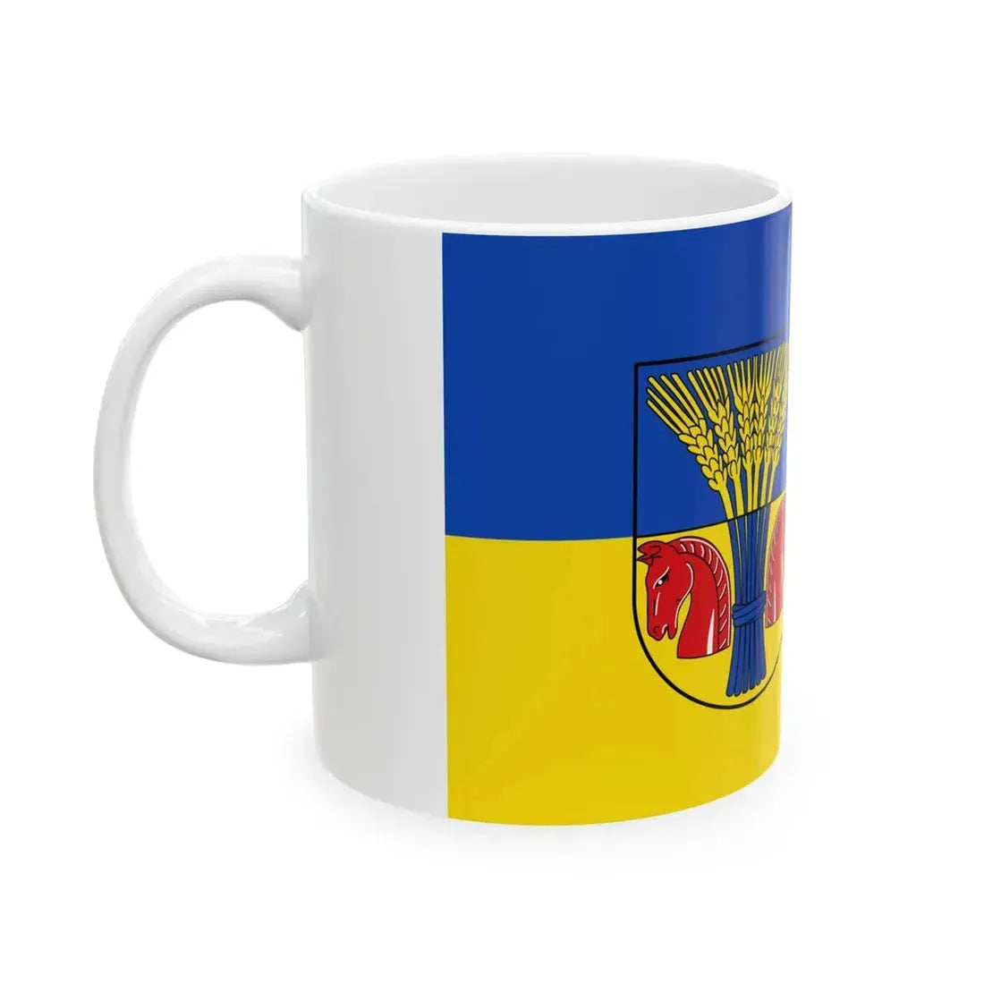 Flagge Andervenne (Germany) White Coffee Mug - Go Mug Yourself