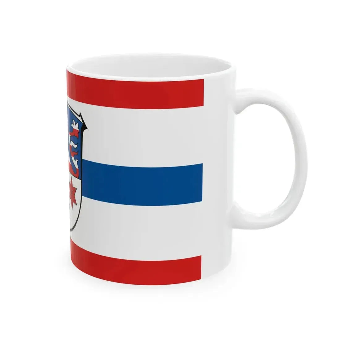 Flagge Angelburg (Germany) White Coffee Mug - Go Mug Yourself