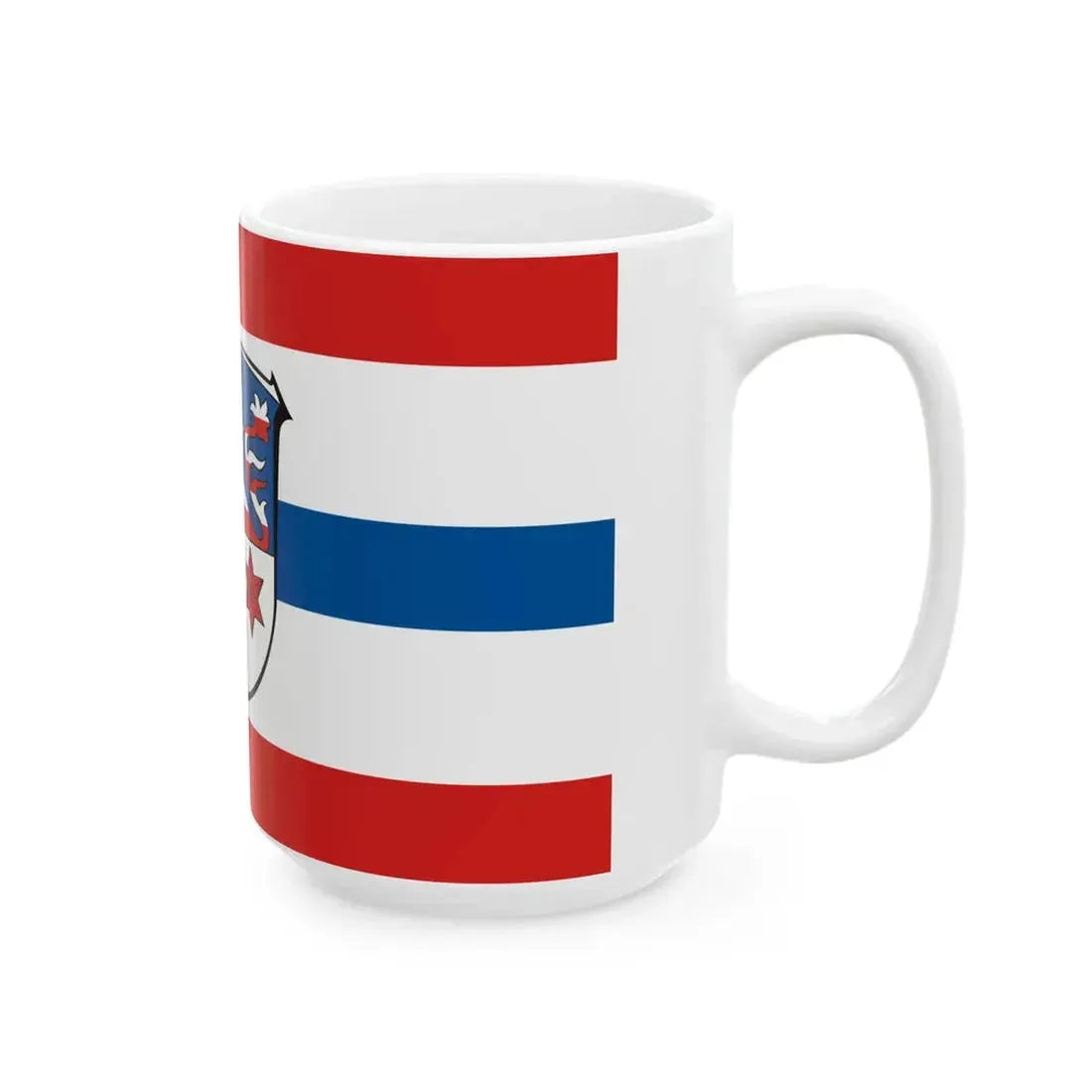 Flagge Angelburg (Germany) White Coffee Mug - Go Mug Yourself
