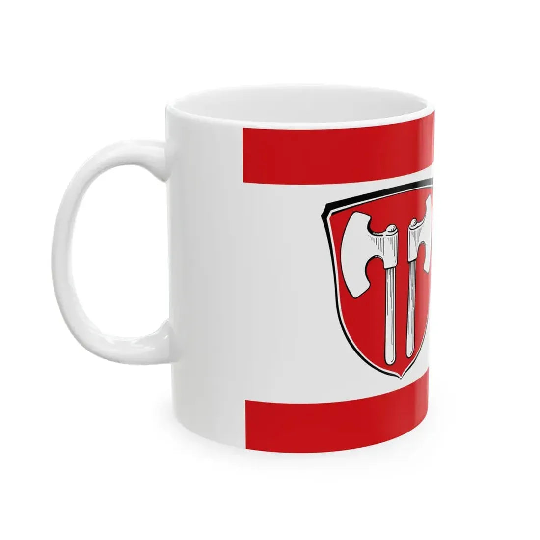 Flagge Antrifttal (Germany) White Coffee Mug - Go Mug Yourself