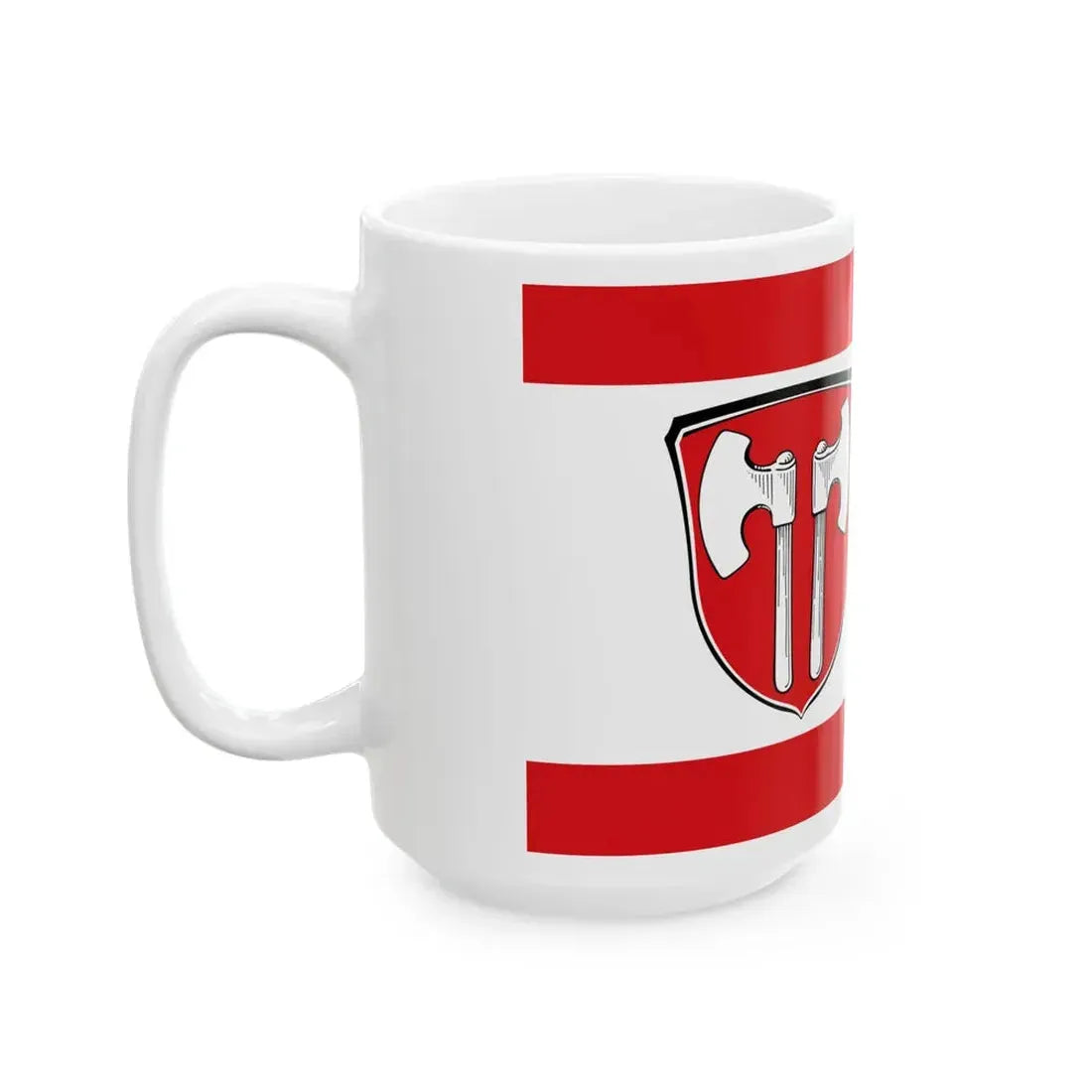 Flagge Antrifttal (Germany) White Coffee Mug - Go Mug Yourself