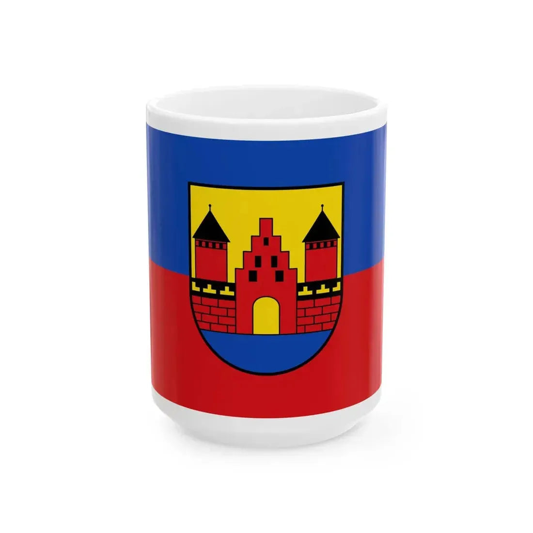 Flagge Apen (Germany) White Coffee Mug 15oz - Go Mug Yourself