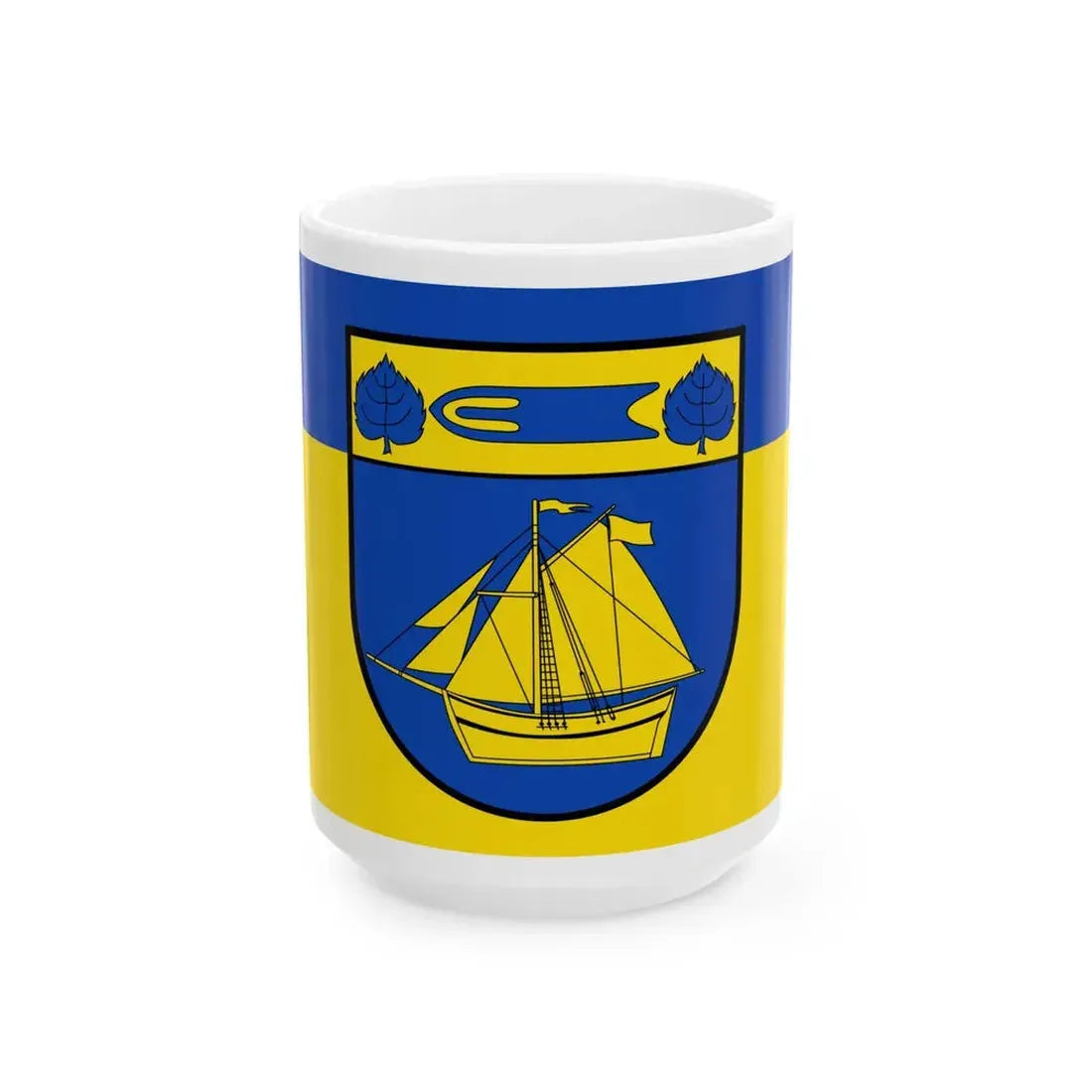 Flagge Arnis (Germany) White Coffee Mug 15oz - Go Mug Yourself
