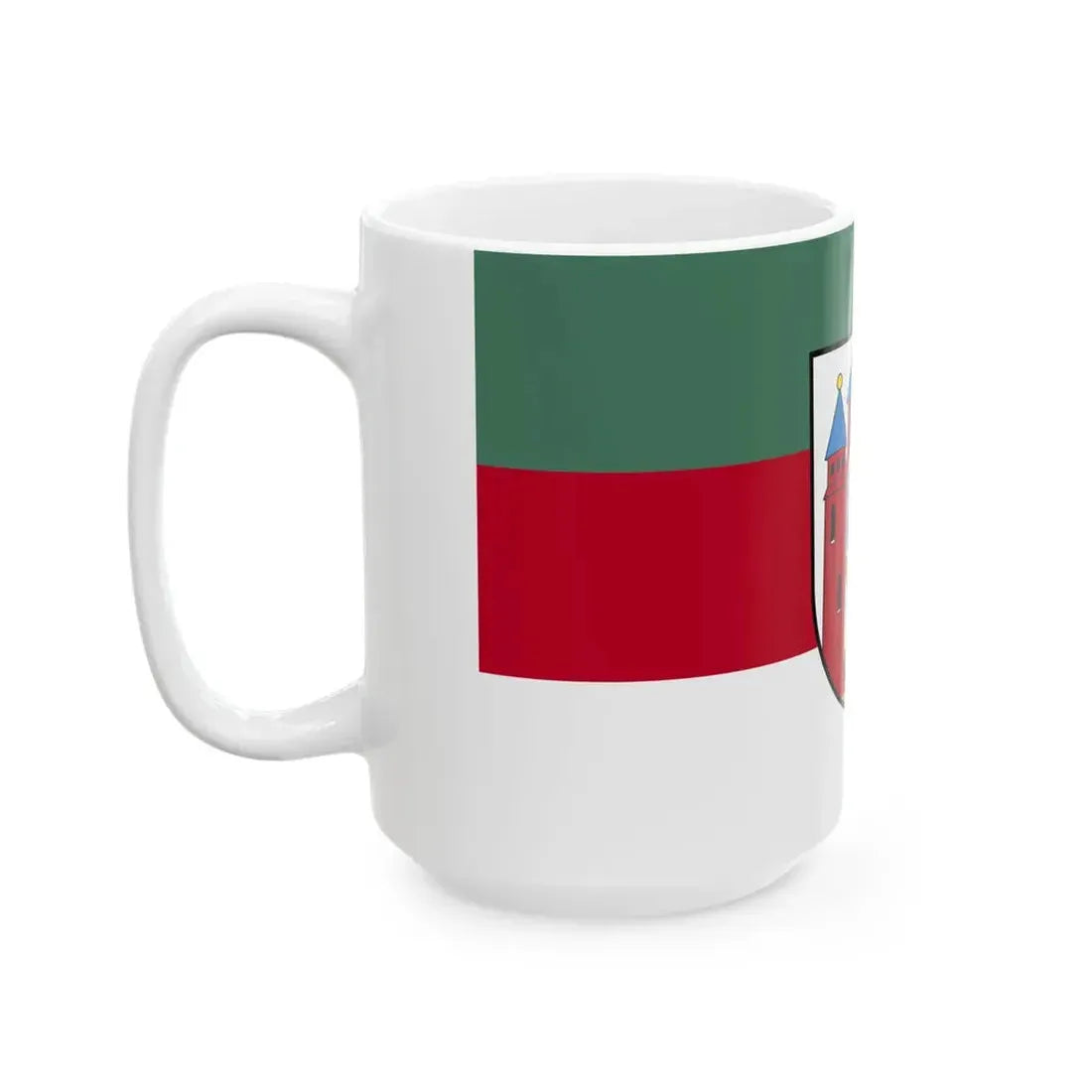 Flagge Aschaffenburg (Germany) White Coffee Mug - Go Mug Yourself