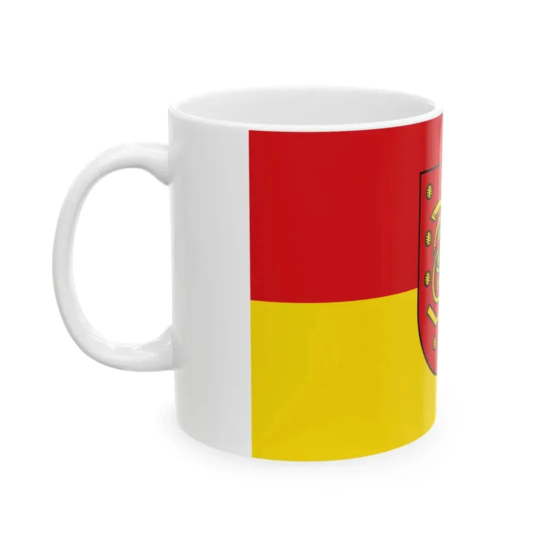 Flagge Bad Bentheim (Germany) White Coffee Mug - Go Mug Yourself