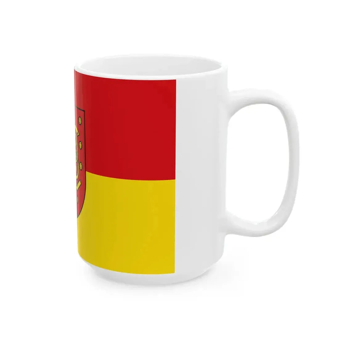 Flagge Bad Bentheim (Germany) White Coffee Mug - Go Mug Yourself
