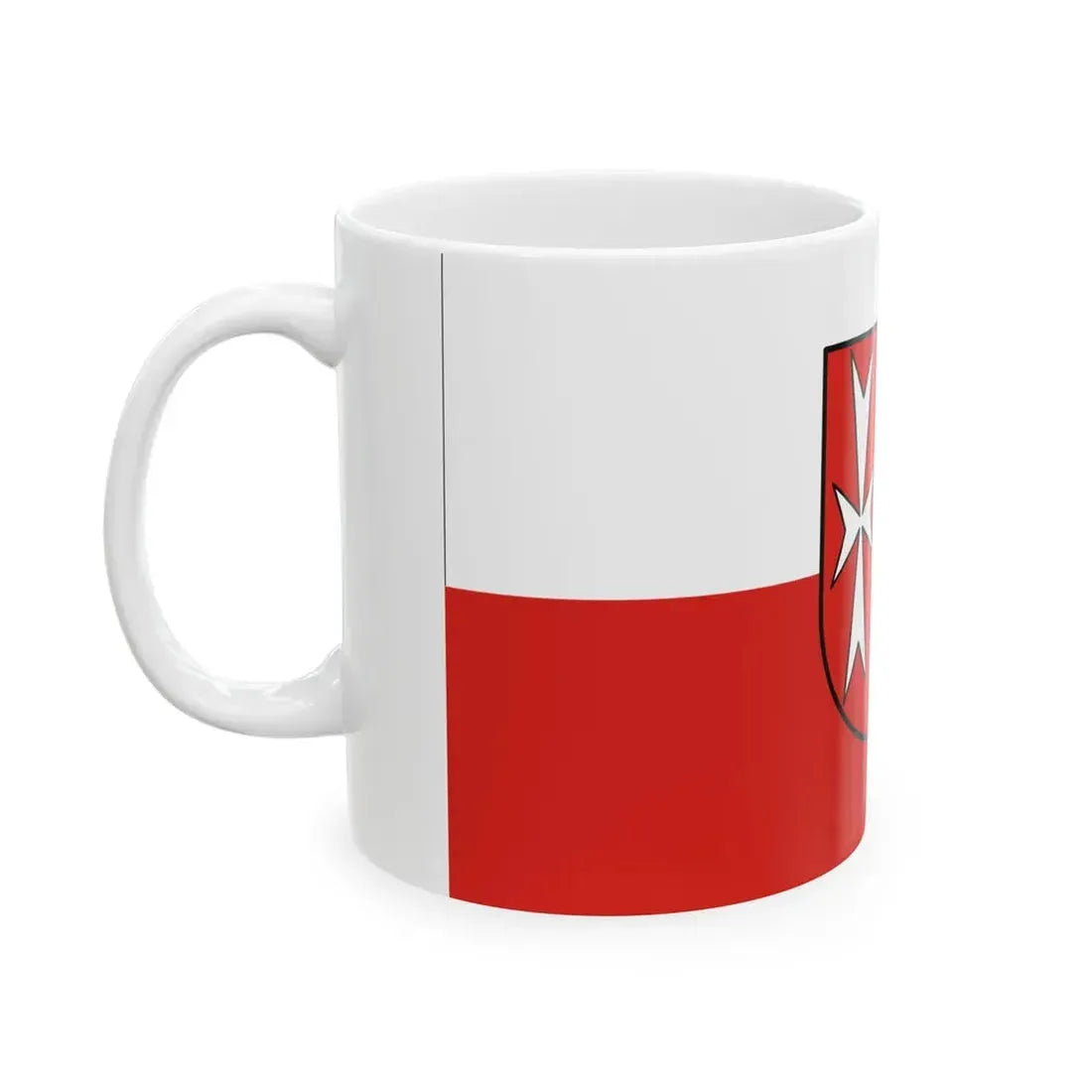 Flagge Bad Duerrheim (Germany) White Coffee Mug - Go Mug Yourself