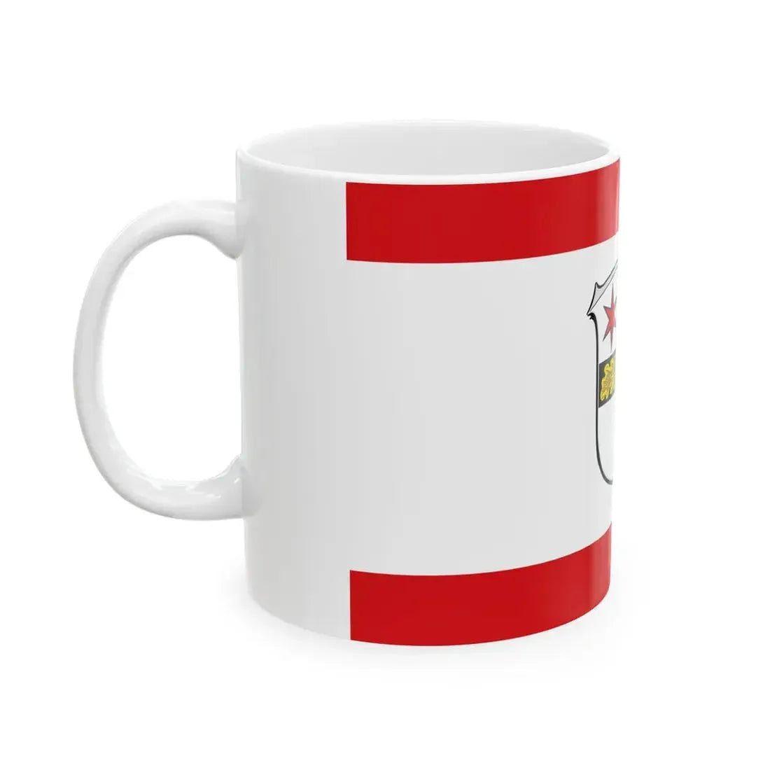 Flagge Bad Koenig (Germany) White Coffee Mug - Go Mug Yourself