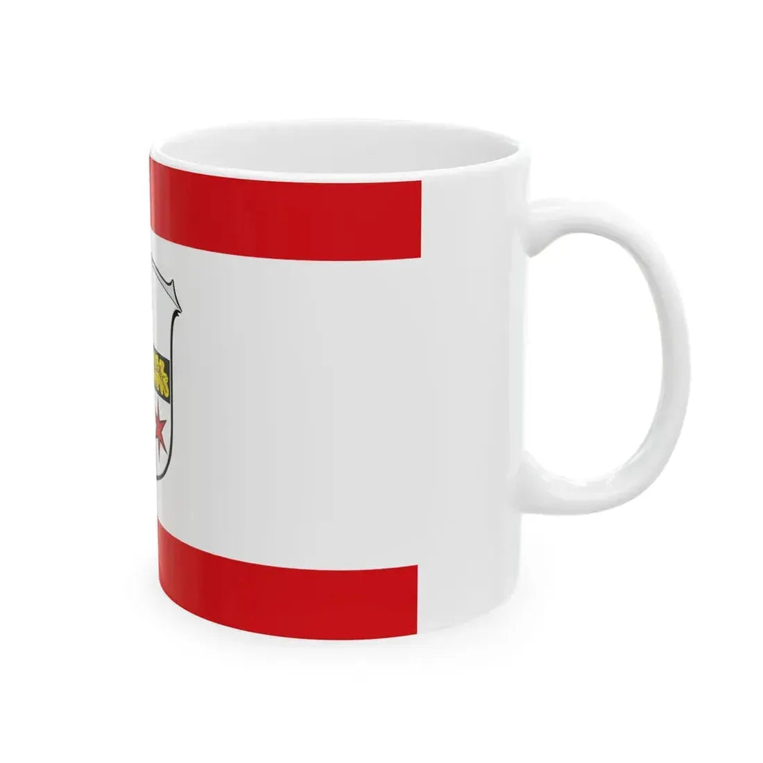 Flagge Bad Koenig (Germany) White Coffee Mug - Go Mug Yourself