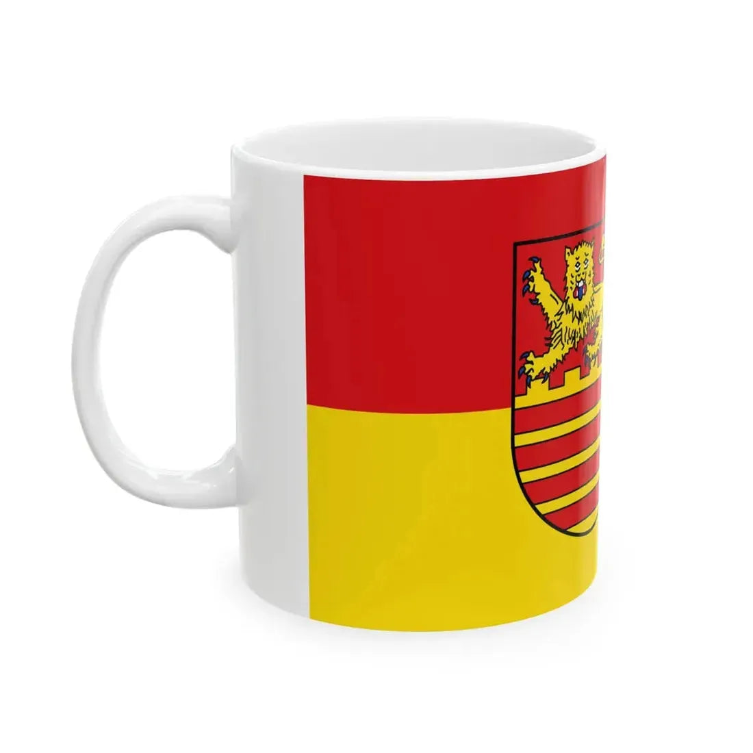 Flagge Bad Lauterberg im Harz (Germany) White Coffee Mug - Go Mug Yourself