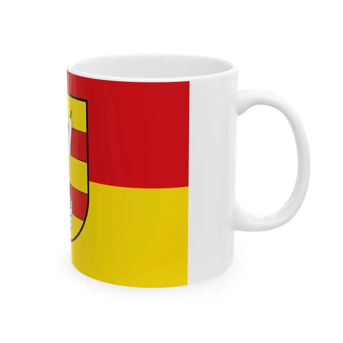 Flagge Bad Zwischenahn (Germany) White Coffee Mug - Go Mug Yourself