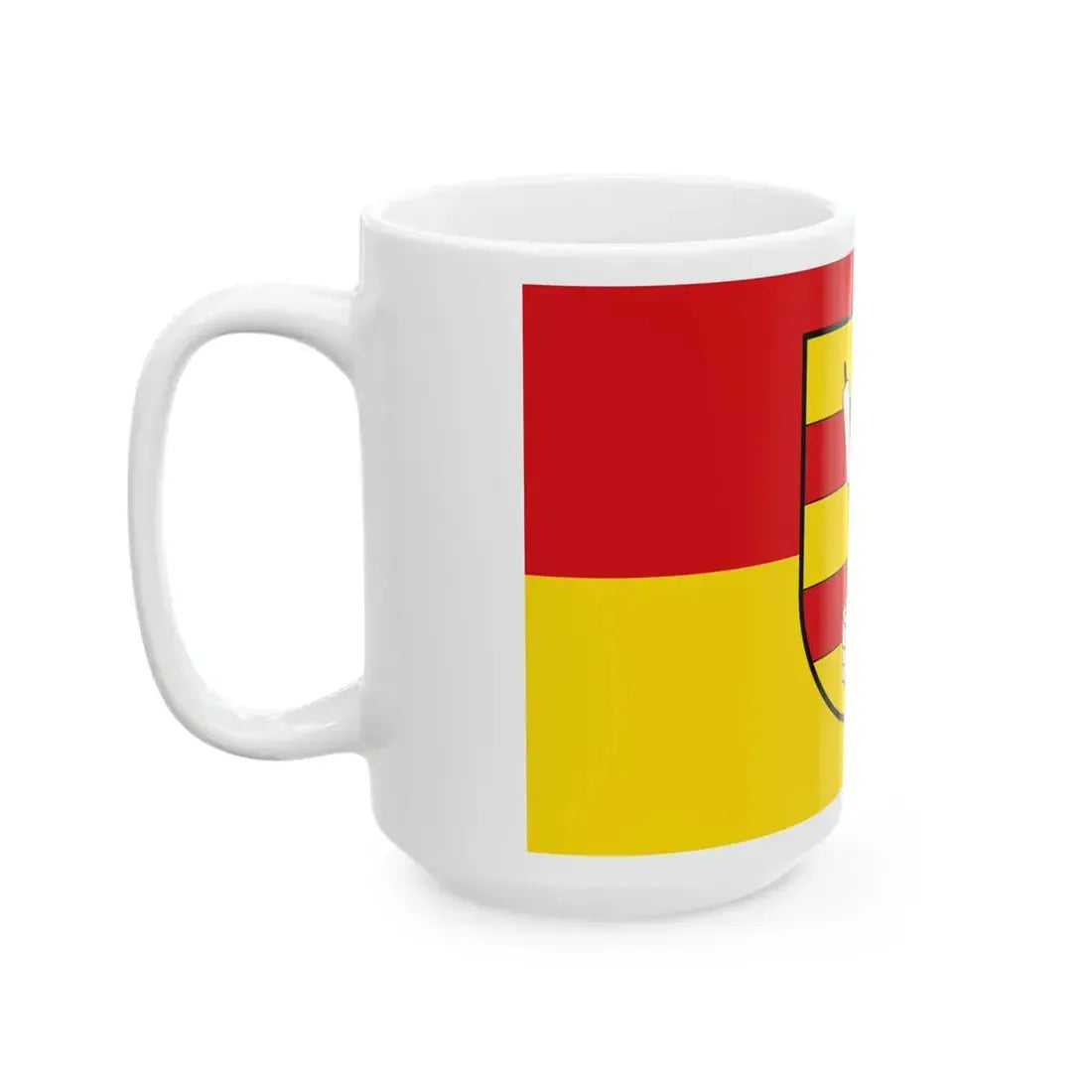 Flagge Bad Zwischenahn (Germany) White Coffee Mug - Go Mug Yourself