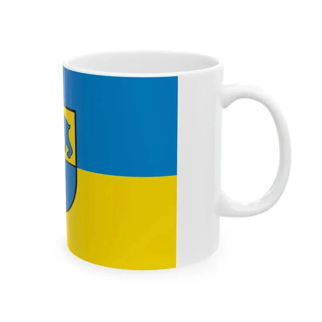 Flagge Baerenthal (Germany) White Coffee Mug - Go Mug Yourself
