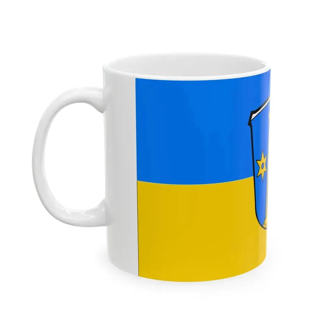 Flagge Baltrum (Germany) White Coffee Mug - Go Mug Yourself